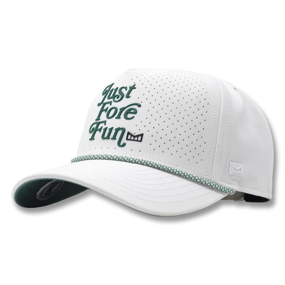 Melin Hydro Odyssey Links Golf Cap White/Green - SP24 Men