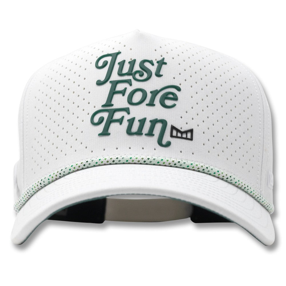 Melin Hydro Odyssey Links Golf Cap White/Green - SP24 Men