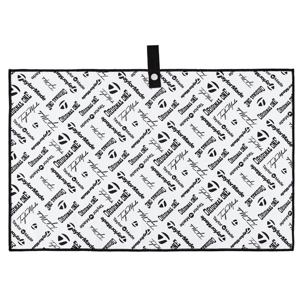 TaylorMade TM23 Logo Microfiber Cart Towel 2023