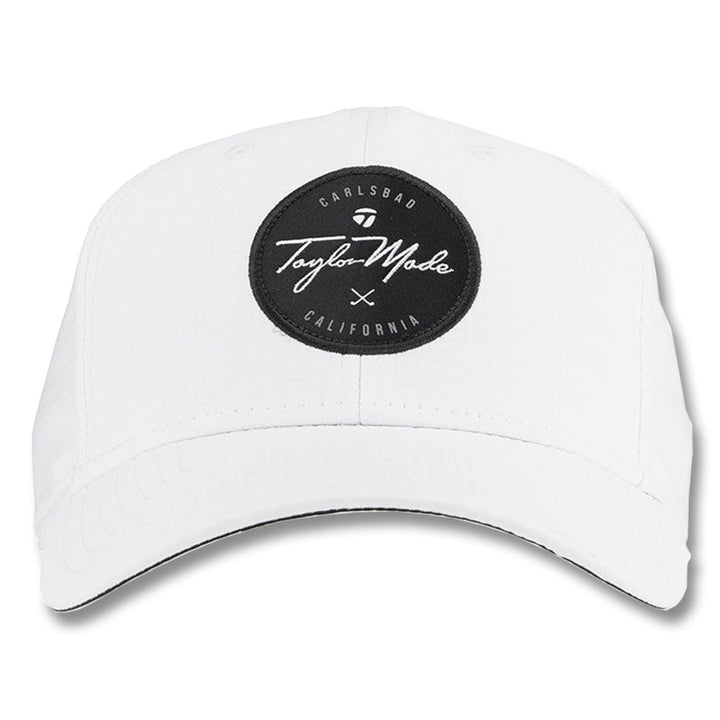 TaylorMade Circle Patch Golf Cap White - 23 Men