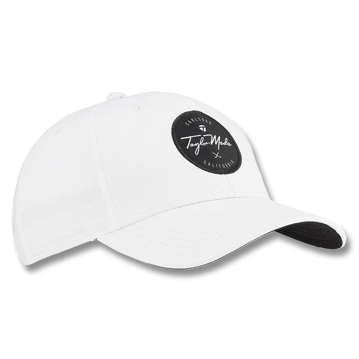 TaylorMade Circle Patch Golf Cap White - 23 Men