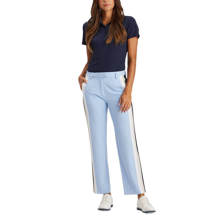 Gfore Side Stripe Luxe 4-Way Stretch Twill Golf Pants Sky - SP23 Women