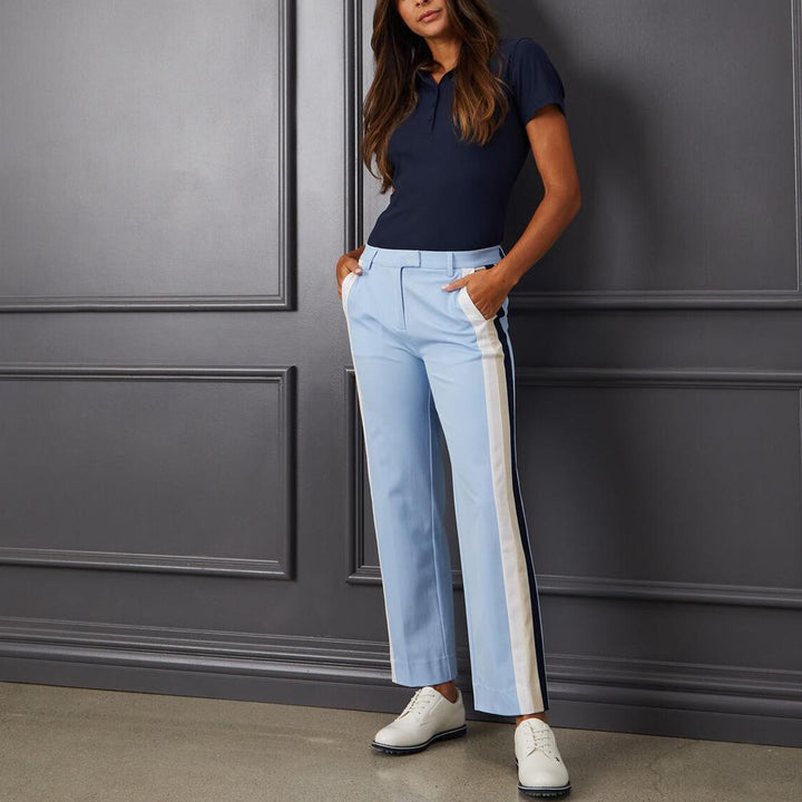 Gfore Side Stripe Luxe 4-Way Stretch Twill Golf Pants Sky - SP23 Women