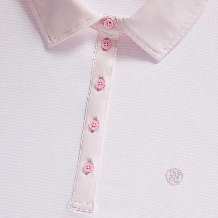 Gfore Feeder Stripe Tech Jersey Golf Polo 2023 Women