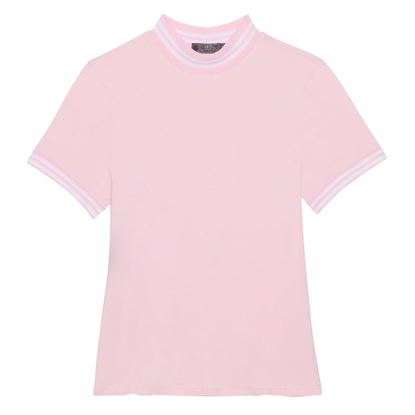 Gfore Featherweight Mock Neck Silky Tech Nylon Golf Top 2023 Women