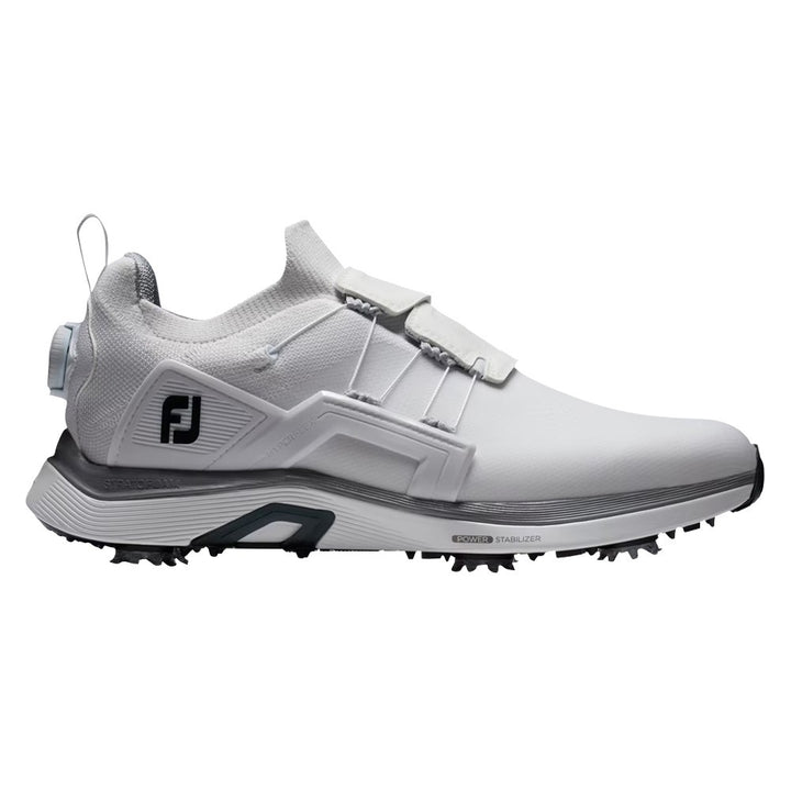 FootJoy HyperFlex BOA Golf Shoes Previous Season Style White/White/Gray - 23 Men