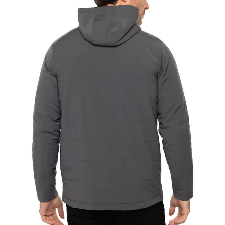 TravisMathew Every Amenity Golf Jacket Gray Pinstripe - SS23 Men