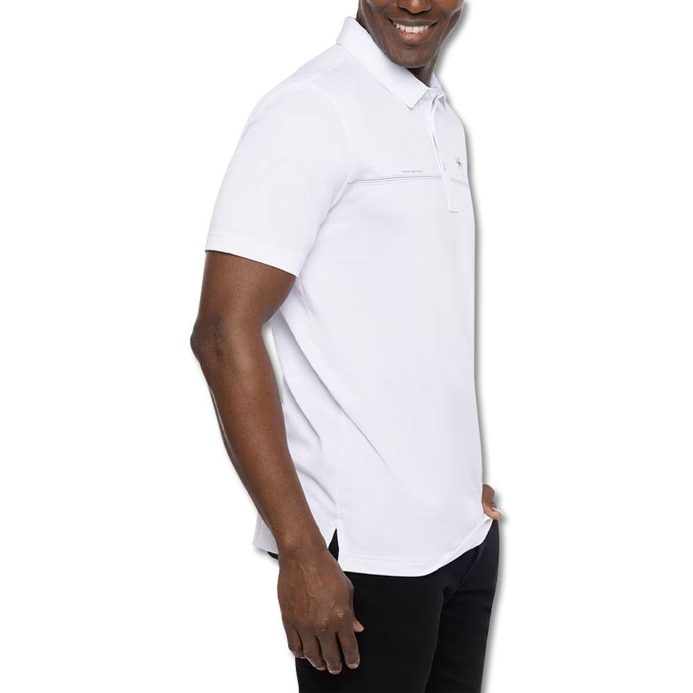 TravisMathew Luna Sol Golf Polo White - SS23 Men – Golfio