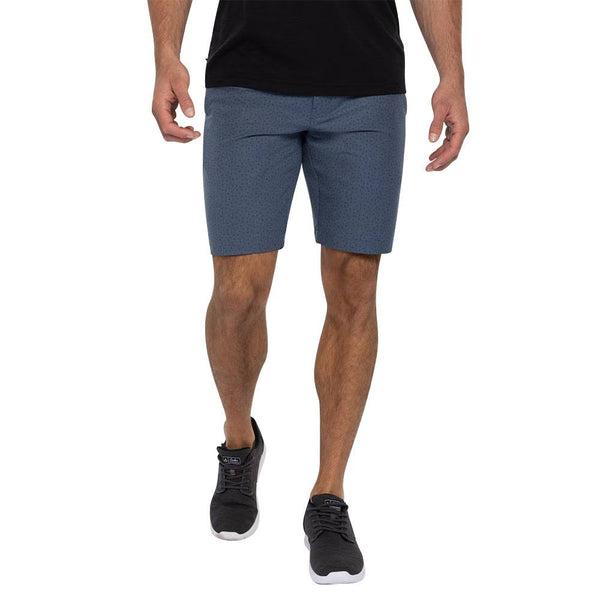 TravisMathew No Map Needed Golf Shorts Heather Dress Blues - SS23 Men