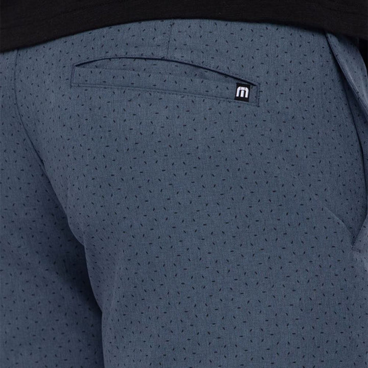 TravisMathew No Map Needed Golf Shorts Heather Dress Blues - SS23 Men