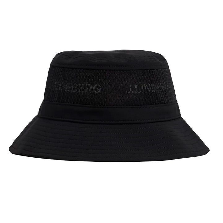 J.Lindeberg Denver Golf Bucket Hat Black - SS23