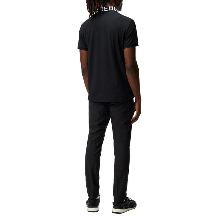 J.Lindeberg Gus Regular Golf Polo Black - 23 Men
