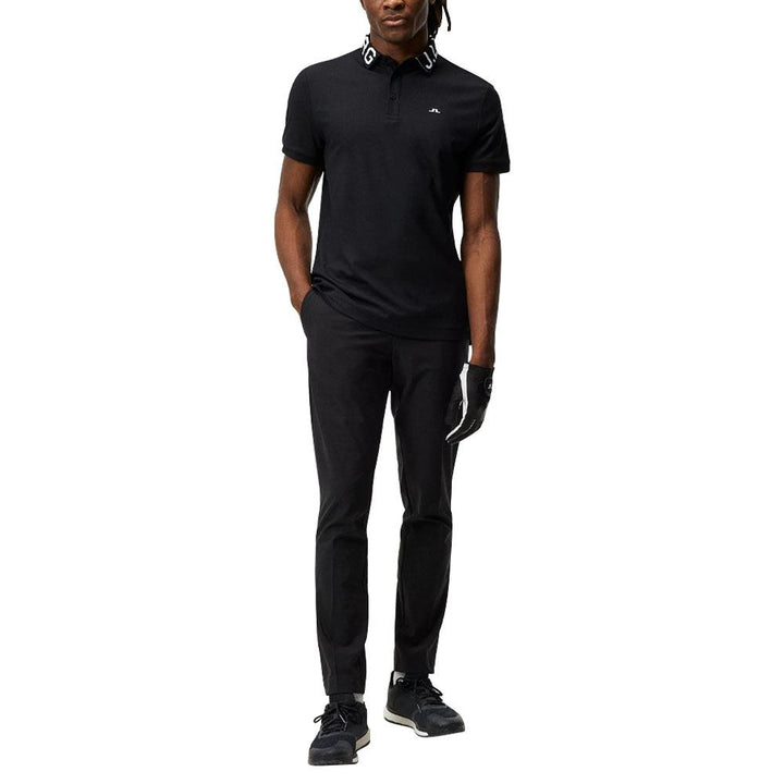J.Lindeberg Gus Regular Golf Polo Black - 23 Men