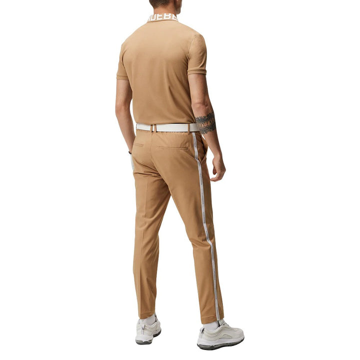 J.Lindeberg Gus Regular Golf Polo Tiger Brown - 23 Men