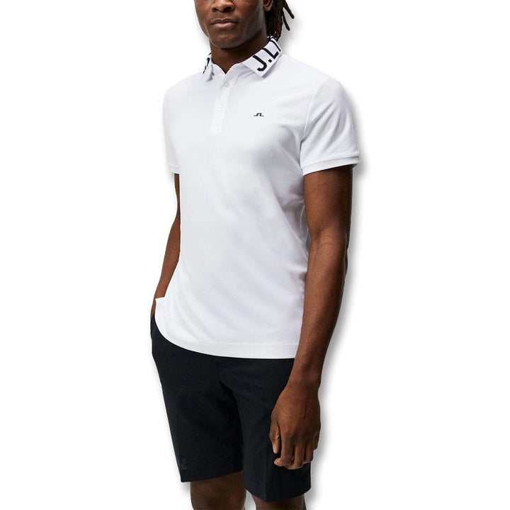 J.Lindeberg Gus Regular Golf Polo White - 23 Men