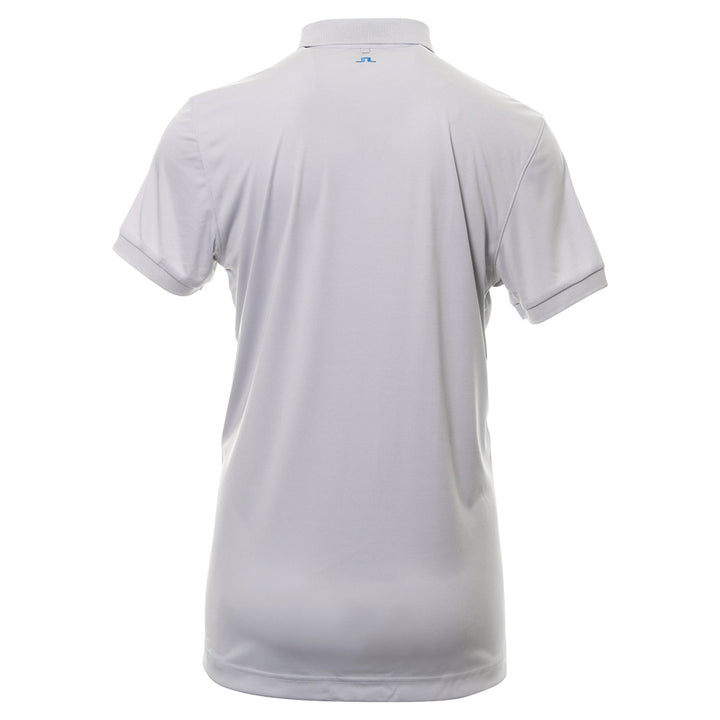 J.Lindeberg Tour Tech Regular Fit Golf Polo Light Gray Melange - 23 Men