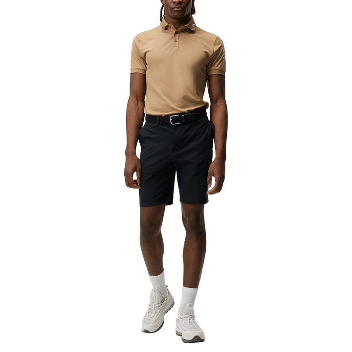 J.Lindeberg Tour Tech Regular Fit Golf Polo Tiger Brown - 23 Men