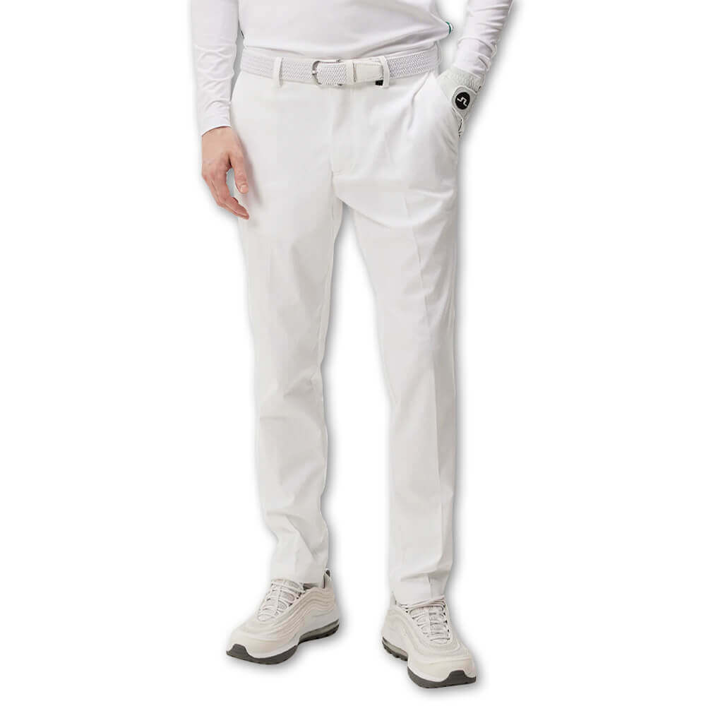J.Lindeberg Vent Golf Pants White - SS23 Men – Golfio
