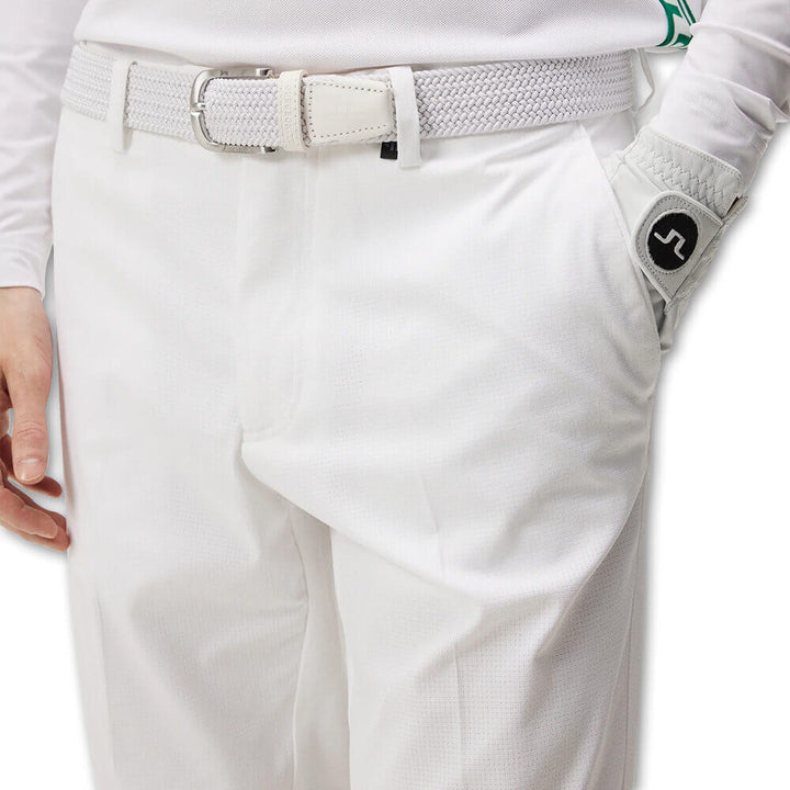 J.Lindeberg Vent Golf Pants White - SS23