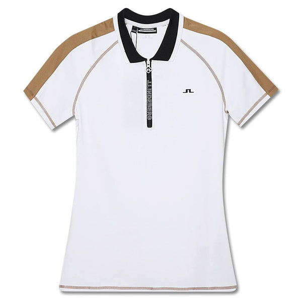 J.Lindeberg Kourtney Golf Pullover White - SS23 Women