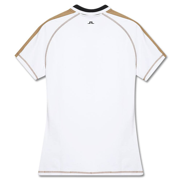 J.Lindeberg Kourtney Golf Pullover White - SS23 Women