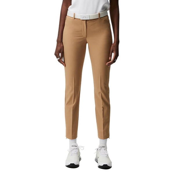 J.Lindeberg Pia Golf Pants Tiger Brown - SS23 Women