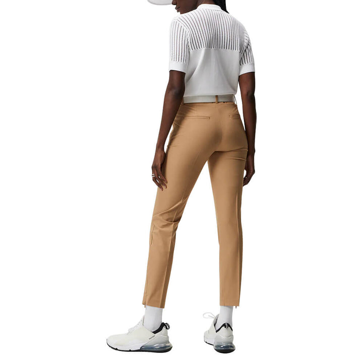J.Lindeberg Pia Golf Pants Tiger Brown - SS23 Women