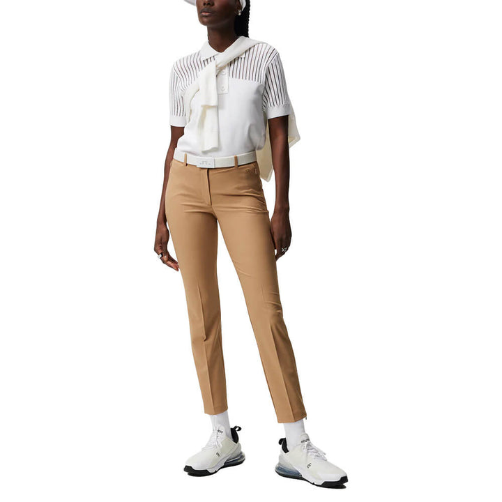 J.Lindeberg Pia Golf Pants Tiger Brown - SS23 Women