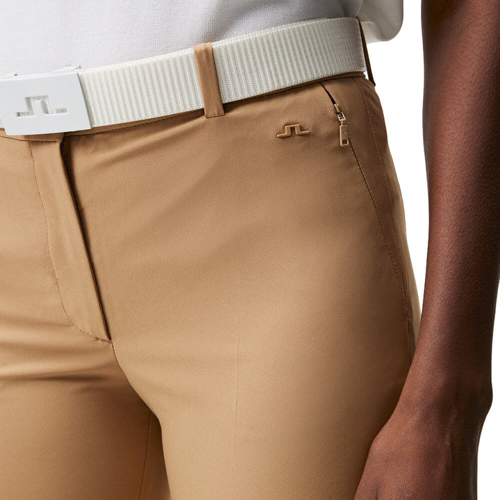 J.Lindeberg Pia Golf Pants Tiger Brown - SS23 Women