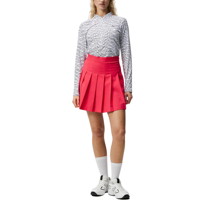 J.Lindeberg Adina Golf Skirt Azalea - SS23 Women