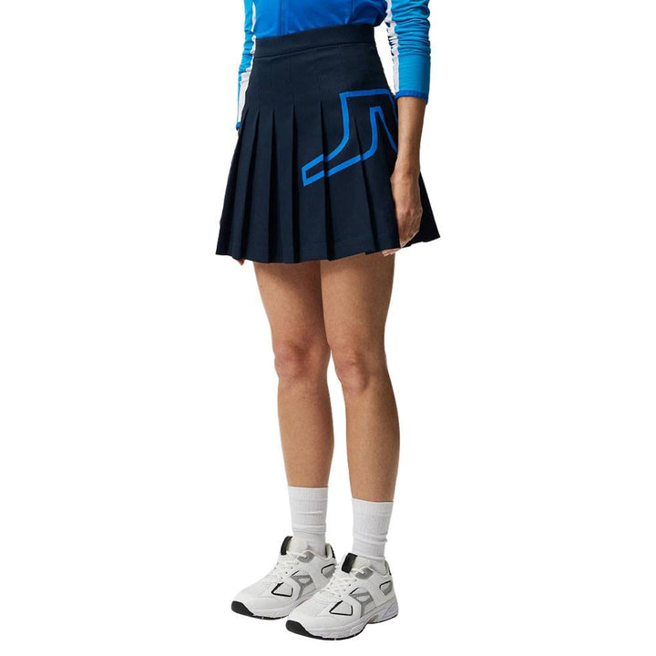 J.Lindeberg Naomi Golf Skirt JL Navy - SS23 Women