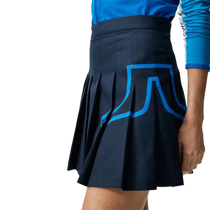 J.Lindeberg Naomi Golf Skirt JL Navy - SS23 Women