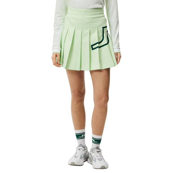 J.Lindeberg Naomi Golf Skirt Patina Green - SS23 Women