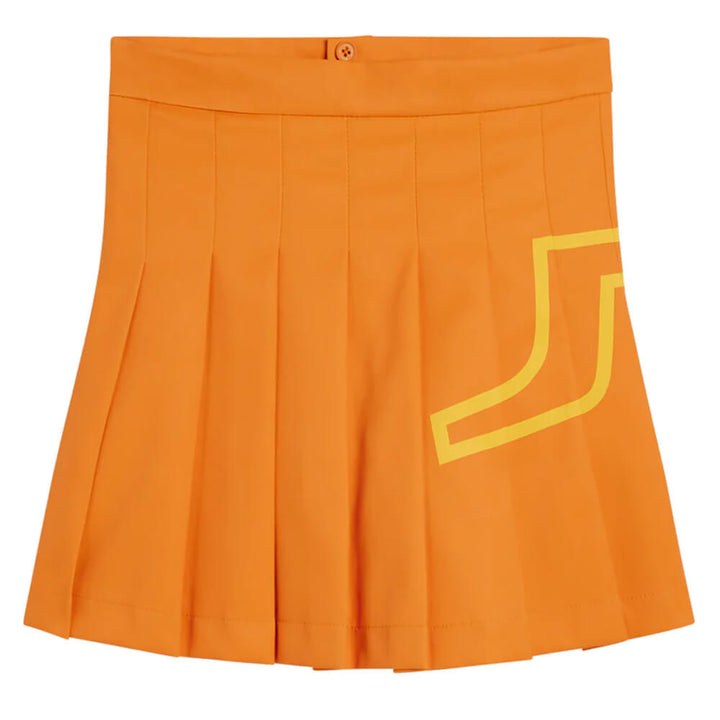 J.Lindeberg Naomi Golf Skirt Russet Orange - SS23 Women