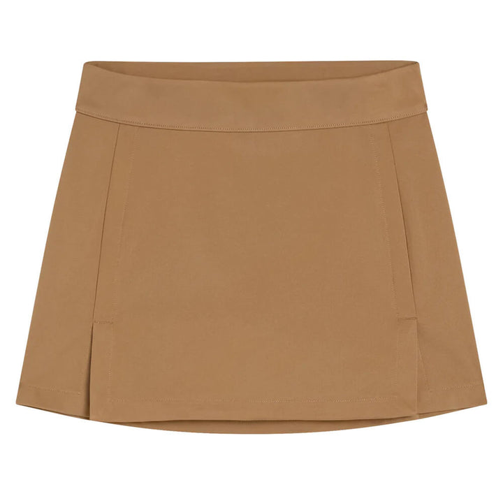J.Lindeberg Amelie Golf Skirt Tiger Brown - 23 Women
