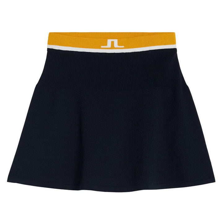 J.Lindeberg Frida Knitted Golf Skirt Citrus - SS23 Women