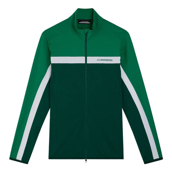 J.Lindeberg Jarvis Mid Layer Golf Jacket Rain Forest - 23 Men