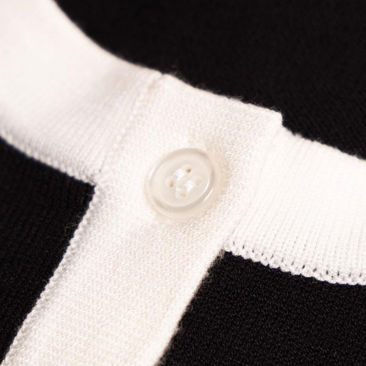 J.Lindeberg Freda Knitted Cardigan Golf Sweater Black - 23 Women