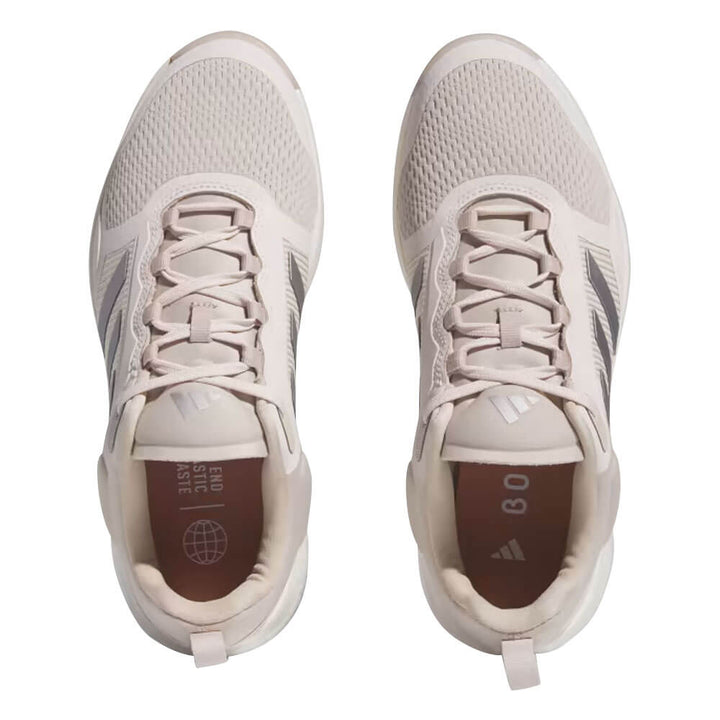 Adidas Zoysia Spikeless Golf Shoes Wonder Taupe/Taupe Metallic/Wonder Quartz - 23 Women