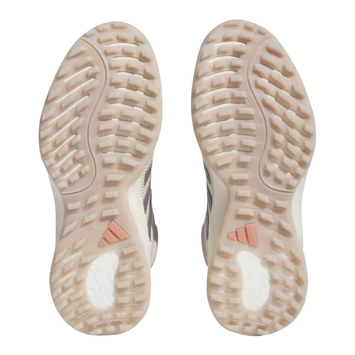 Adidas Zoysia Spikeless Golf Shoes Wonder Taupe/Taupe Metallic/Wonder Quartz - 23 Women