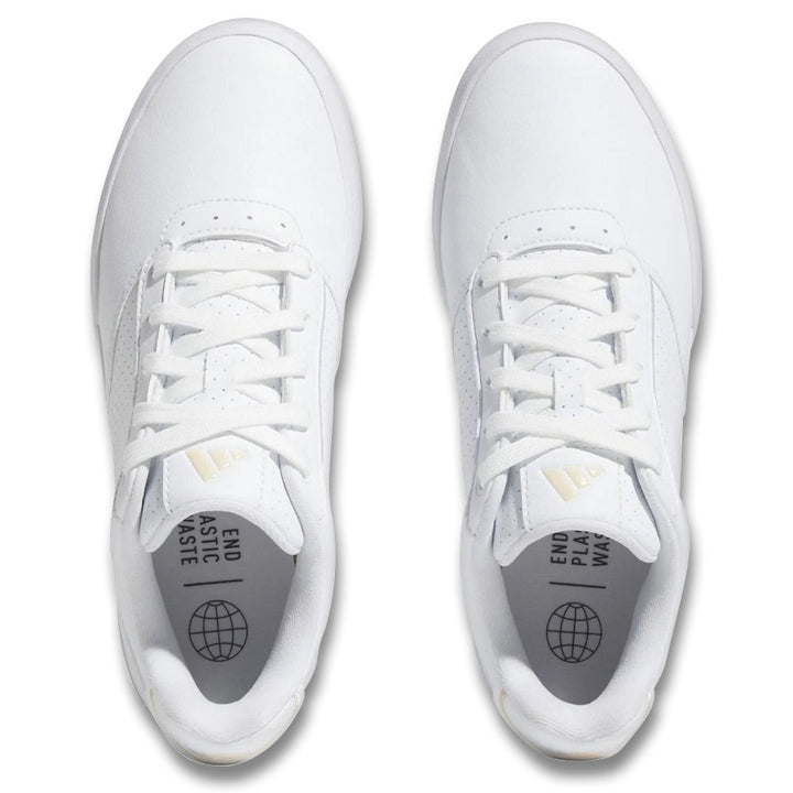 Adidas RetroCross Spikeless Golf Shoes Cloud White/Sand Strata/Gum - 23 Women