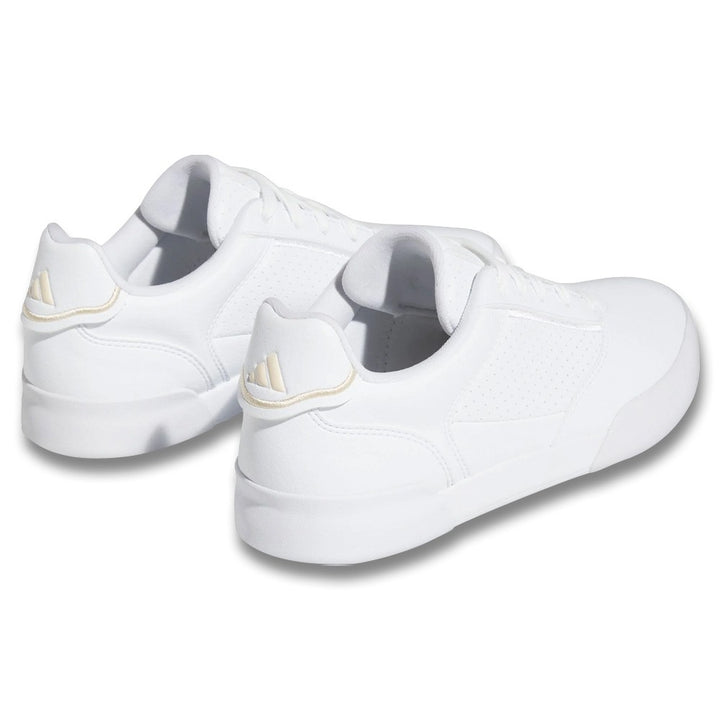 Adidas RetroCross Spikeless Golf Shoes Cloud White/Sand Strata/Gum - 23 Women