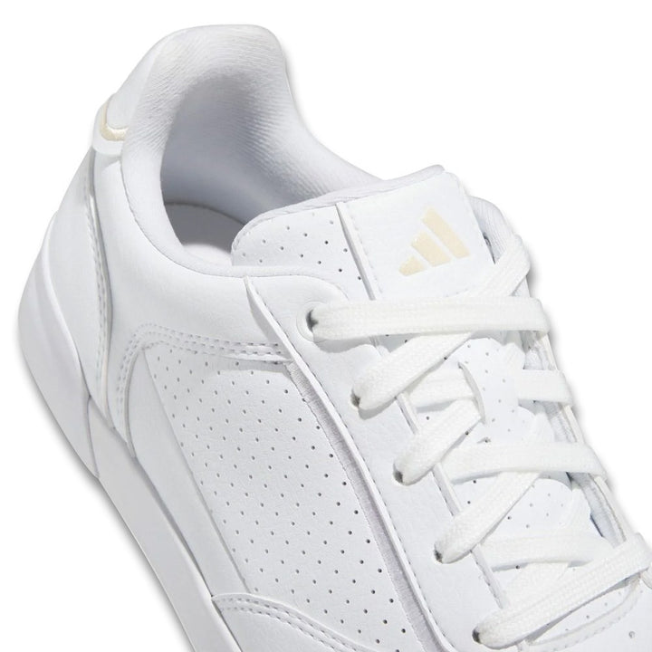 Adidas RetroCross Spikeless Golf Shoes Cloud White/Sand Strata/Gum - 23 Women