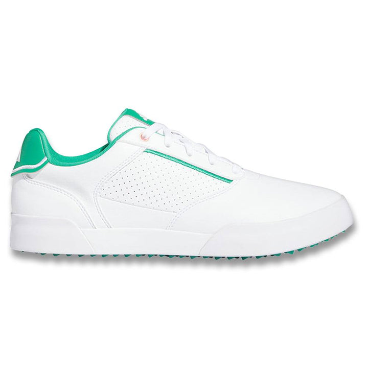 Adidas RetroCross Spikeless Golf Shoes Cloud White/Court Green/Cloud White - 23 Men