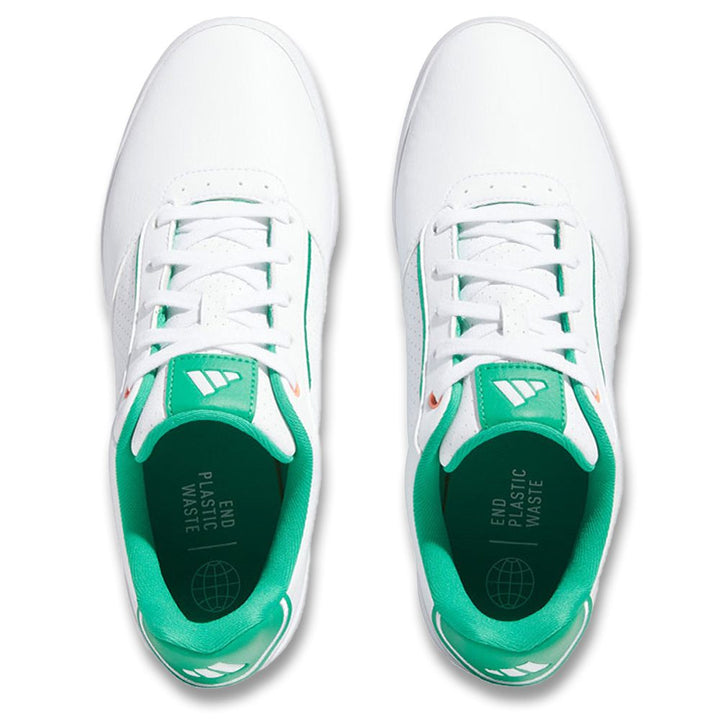 Adidas RetroCross Spikeless Golf Shoes Cloud White/Court Green/Cloud White - 23 Men