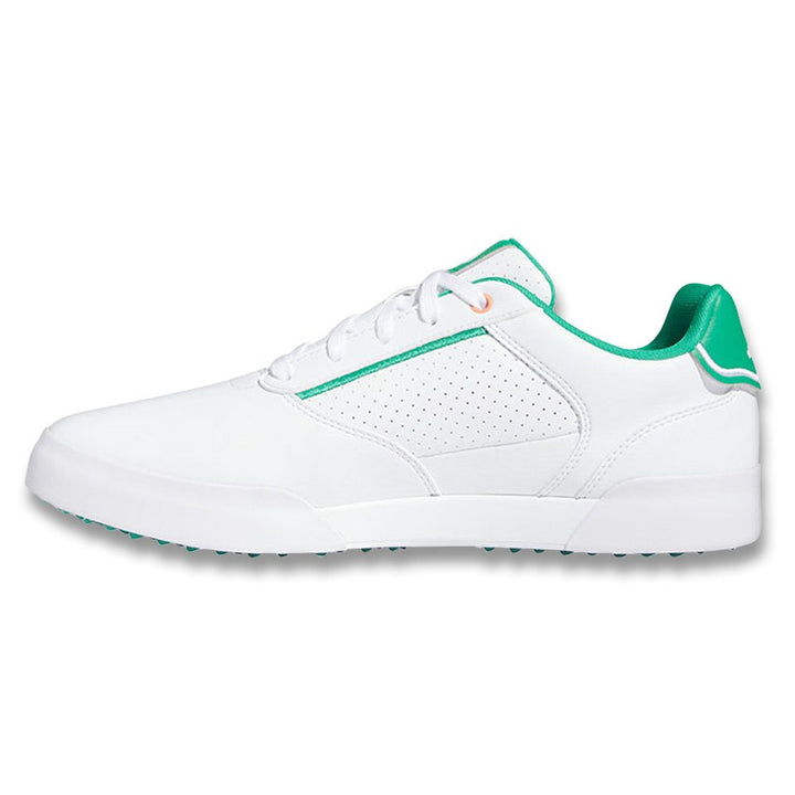 Adidas RetroCross Spikeless Golf Shoes Cloud White/Court Green/Cloud White - 23 Men