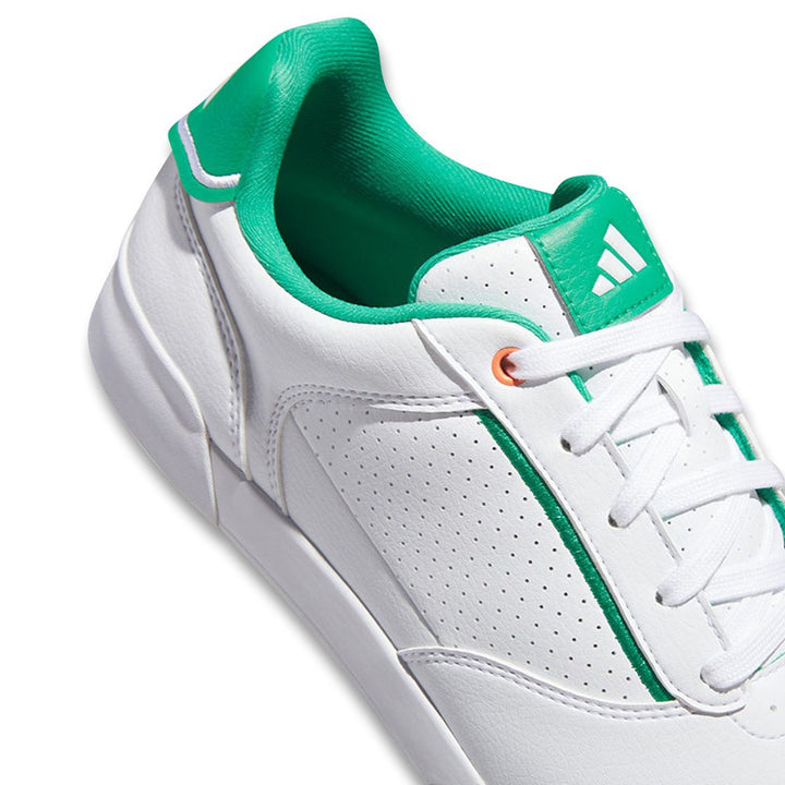 Adidas RetroCross Spikeless Golf Shoes Cloud White/Court Green/Cloud White - 23 Men