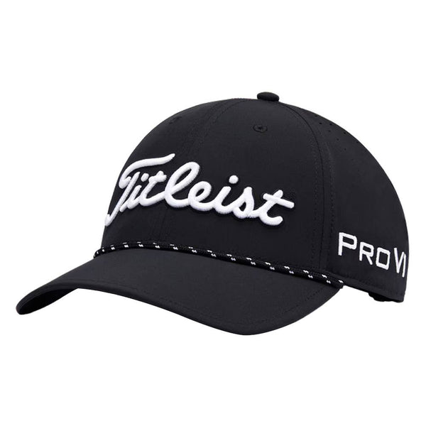 Titleist Tour Breezer Golf Cap Black/White - 23 Men