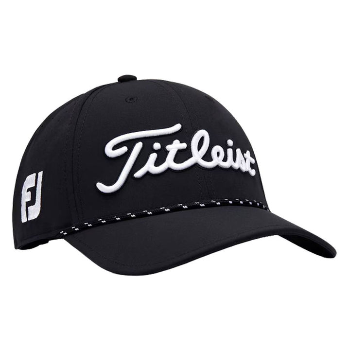 Titleist Tour Breezer Golf Cap Black/White - 23 Men