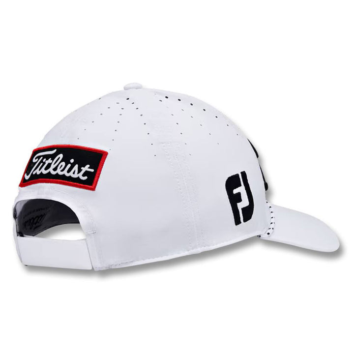 Titleist Tour Breezer Golf Cap White/Black - 23 Men